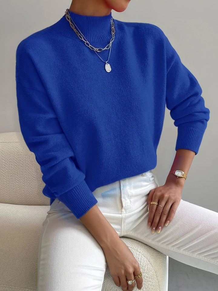 Jorun - Cómodo Jersey De Cuello Alto