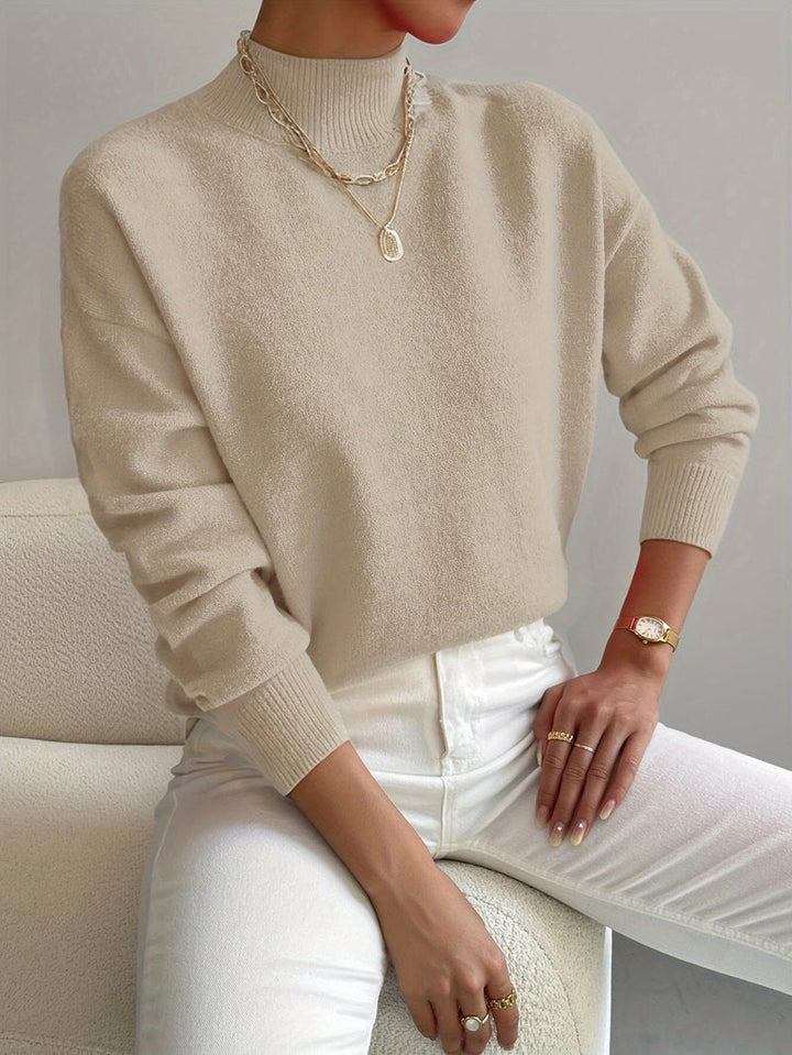 Jorun - Cómodo Jersey De Cuello Alto
