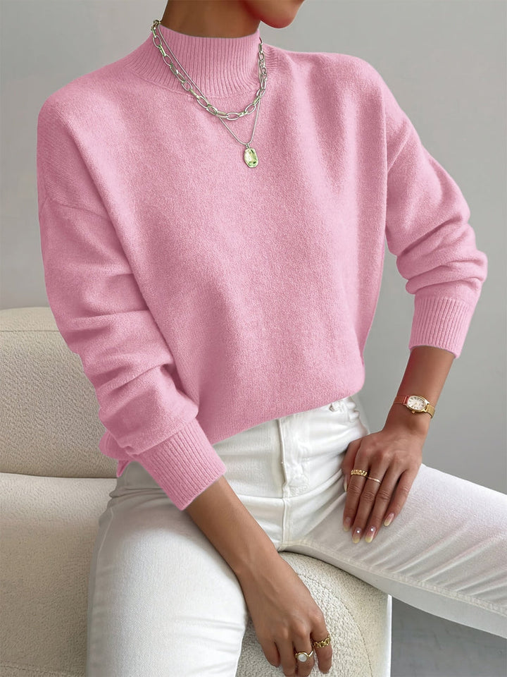 Jorun - Cómodo Jersey De Cuello Alto