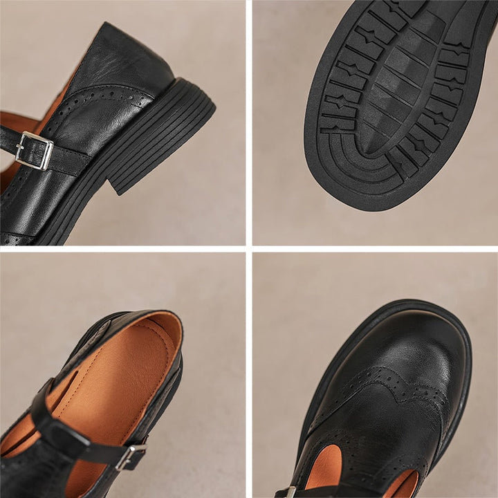 Zayana - Elegantes Zapatos De Cuero