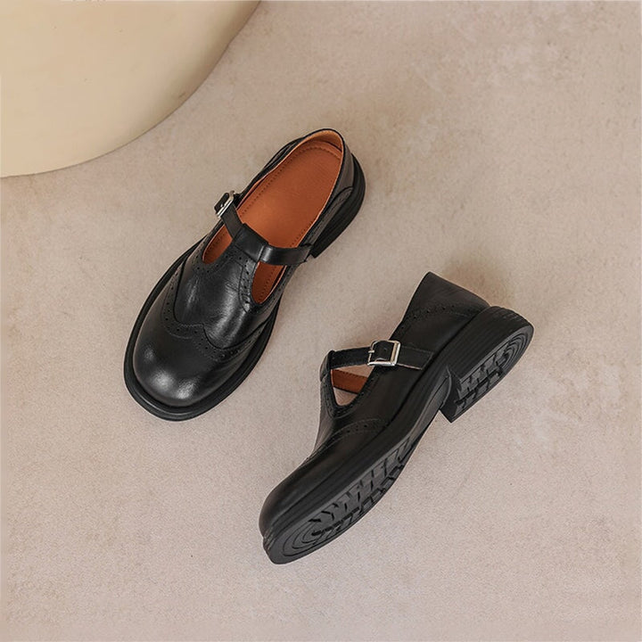 Zayana - Elegantes Zapatos De Cuero