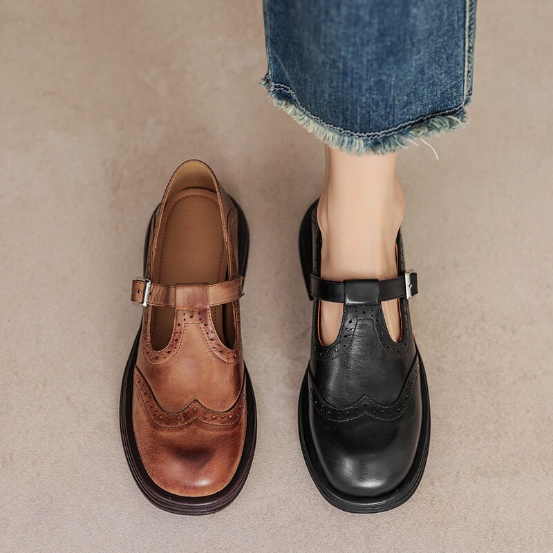 Zayana - Elegantes Zapatos De Cuero