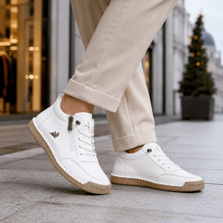 Kanning - Zapatillas Deportivas Con Cordones Y Cremallera Lateral