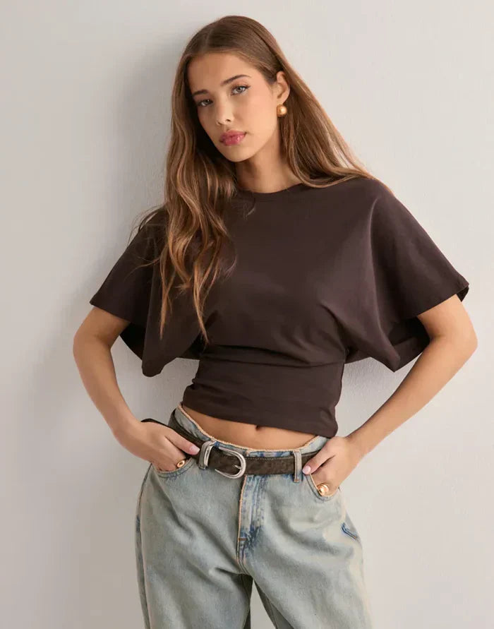 Hanny - Camiseta De Manga Ancha
