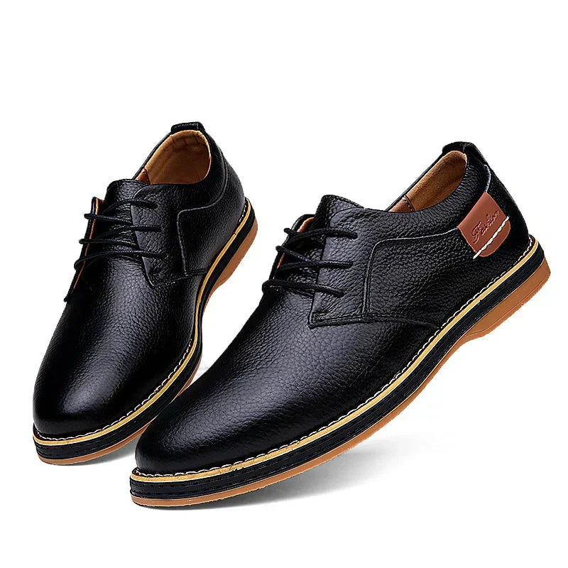 Kostis - Zapatos De Cuero Transpirables