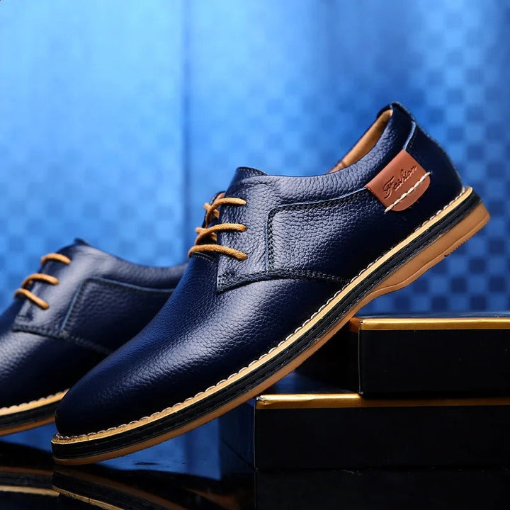Kostis - Zapatos De Cuero Transpirables