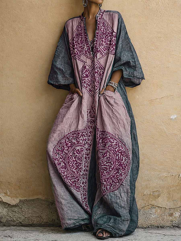 Flavie - Mono Estampado De Pierna Ancha