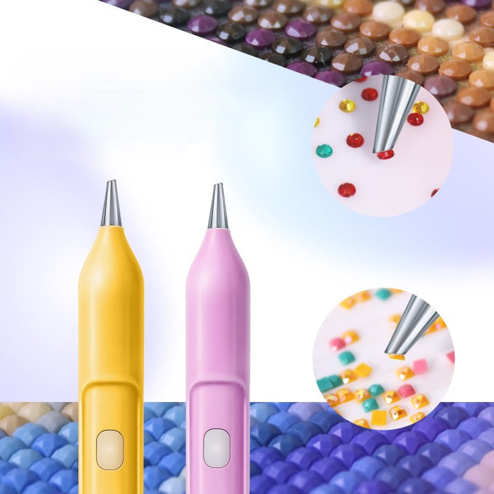 DazzleDot - Diamante Eléctrico Rotulador de Pintura 6 Colores