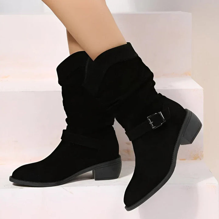 Berdine - Elegantes Botas Con Suelas Blandas