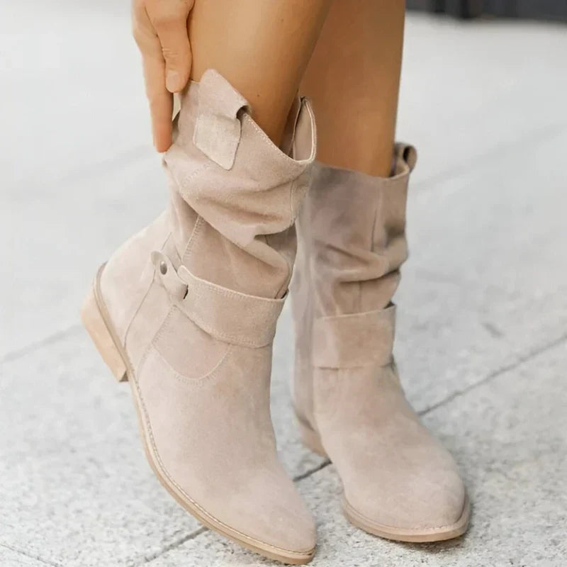 Berdine - Elegantes Botas Con Suelas Blandas