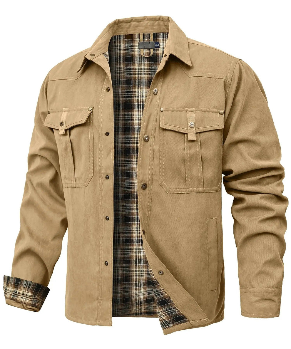 Bram - Chaqueta Tipo Sobrecamisa Resistente