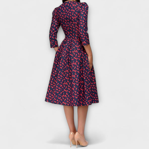 Jeri - Elegante Vestido Hasta La Rodilla