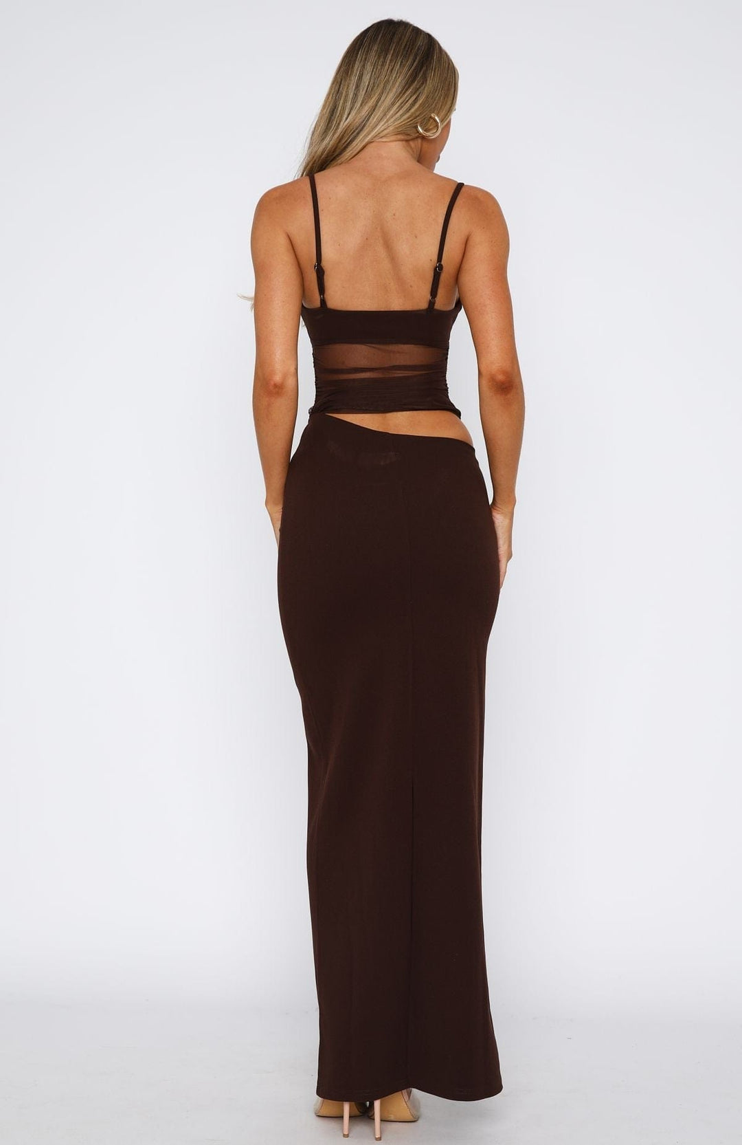 Aisling - Vestido De Fiesta Ajustado Sin Espalda