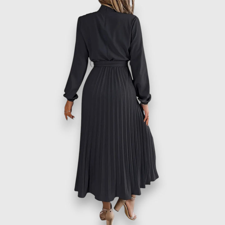 Lisa - Vestido Midi de Manga Larga