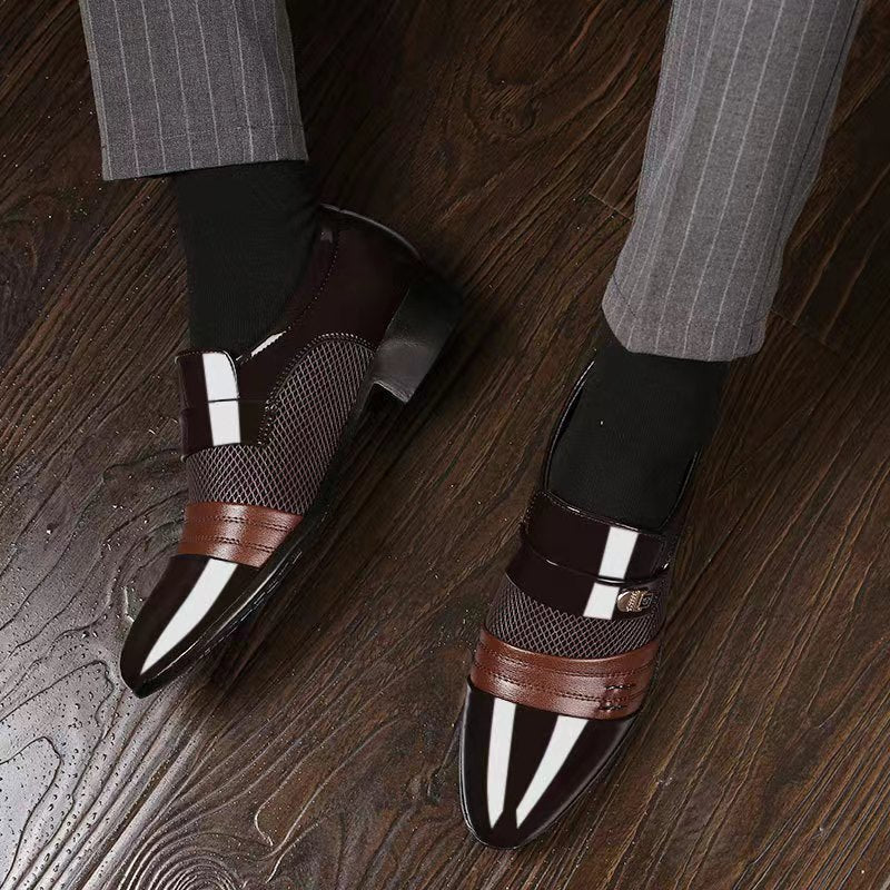 Vicente - Zapatos Formales Brillantes De Primera Calidad