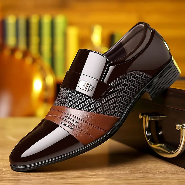 Vicente - Zapatos Formales Brillantes De Primera Calidad