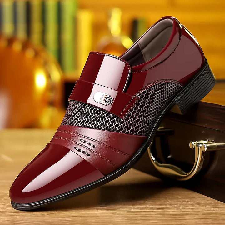 Vicente - Zapatos Formales Brillantes De Primera Calidad