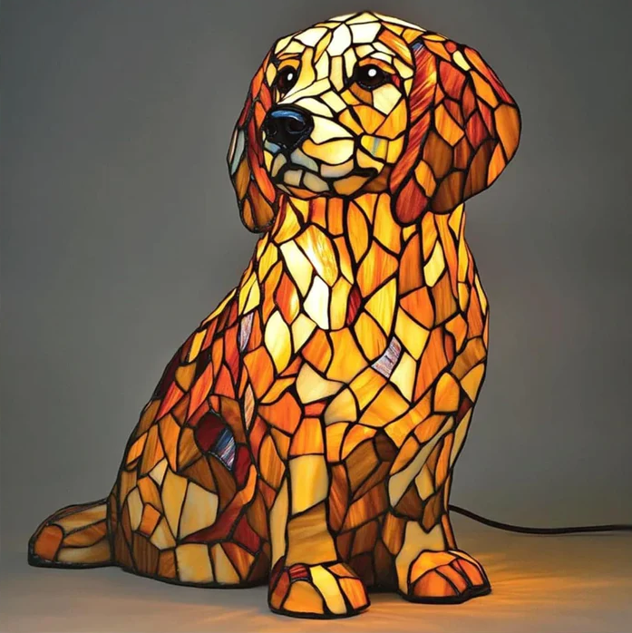GoldenGlow – Lámpara Espiritual Del Golden Retriever