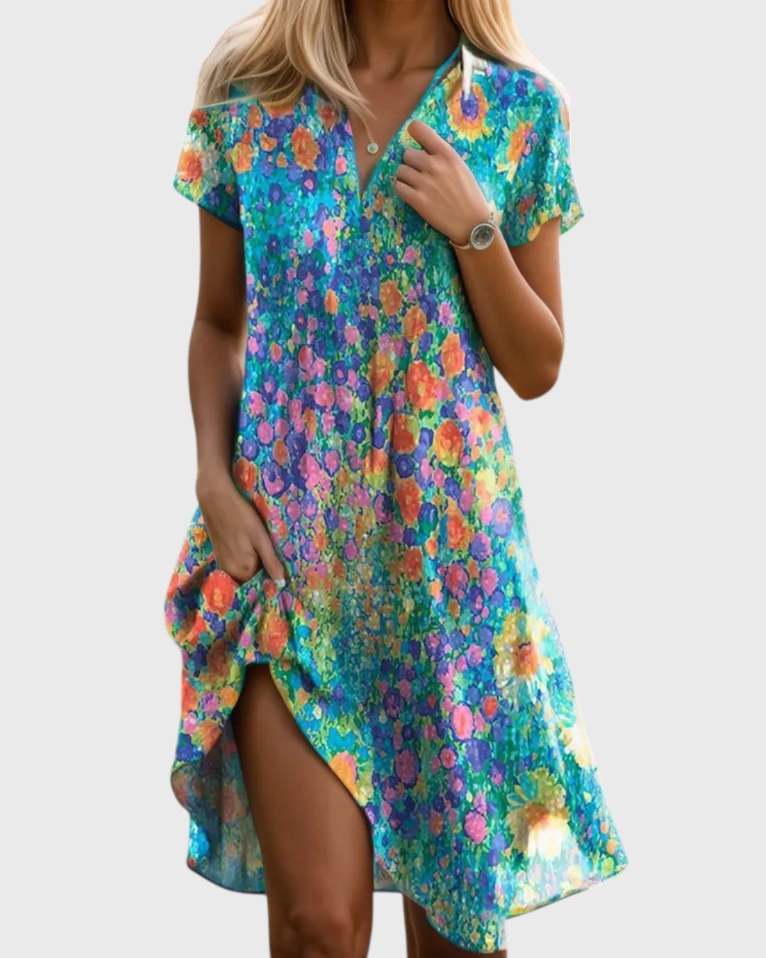 Lizbeth - Vestido de Flores Soline Bohemian Chic
