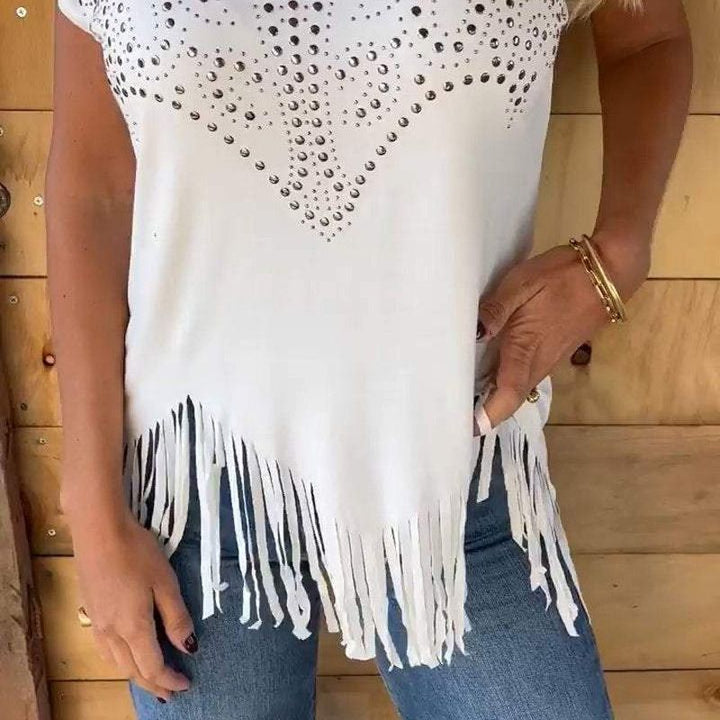 Frances - Camiseta De Manga Corta Con Caliente Imprimir