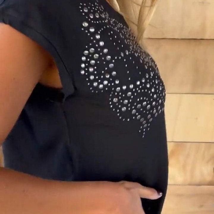Frances - Camiseta De Manga Corta Con Caliente Imprimir