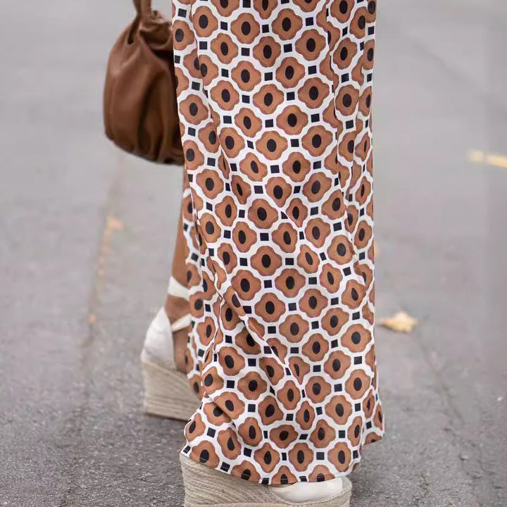 Henar - Vestido Boho De Manga Larga Con Cuello En V