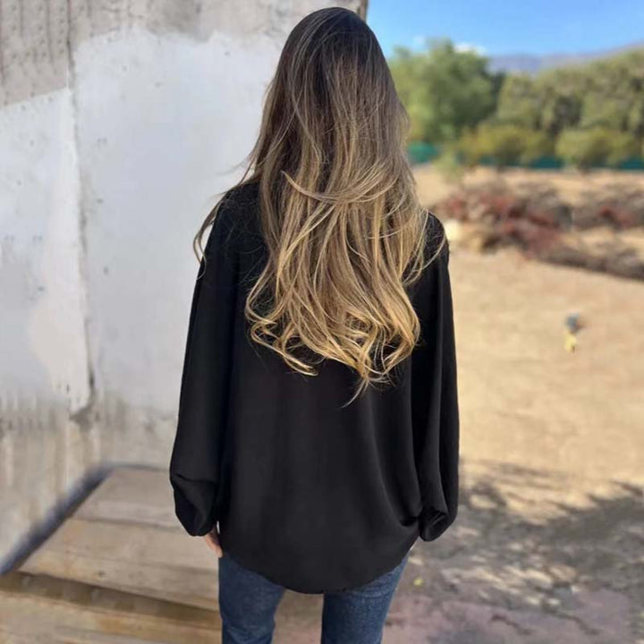 Leilani - Blusa De Gran Tamaño Elegante