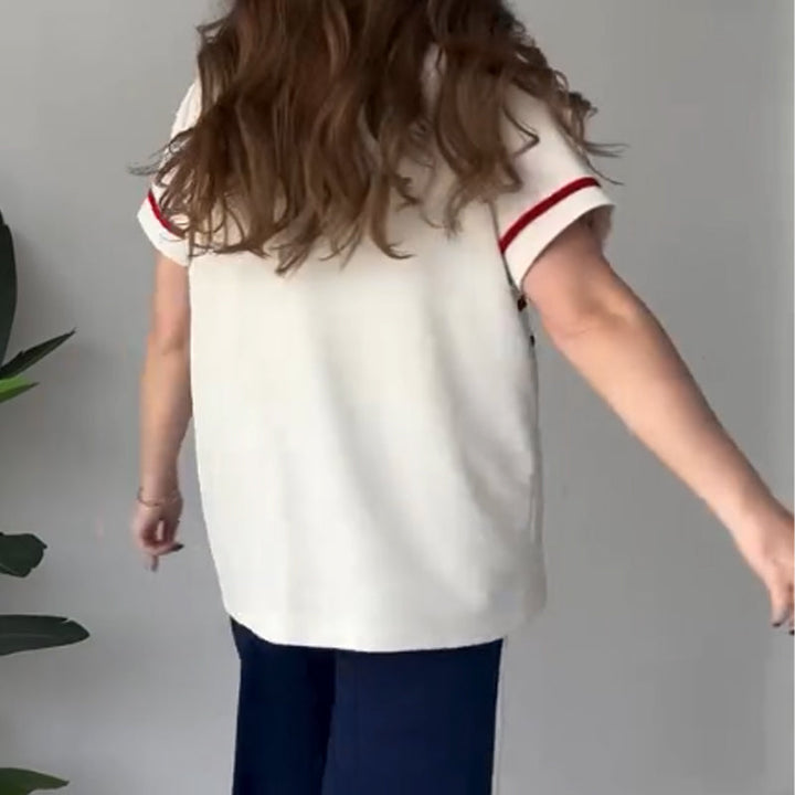 Bryaska - Conjunto Informal De Camiseta Y Pantalones