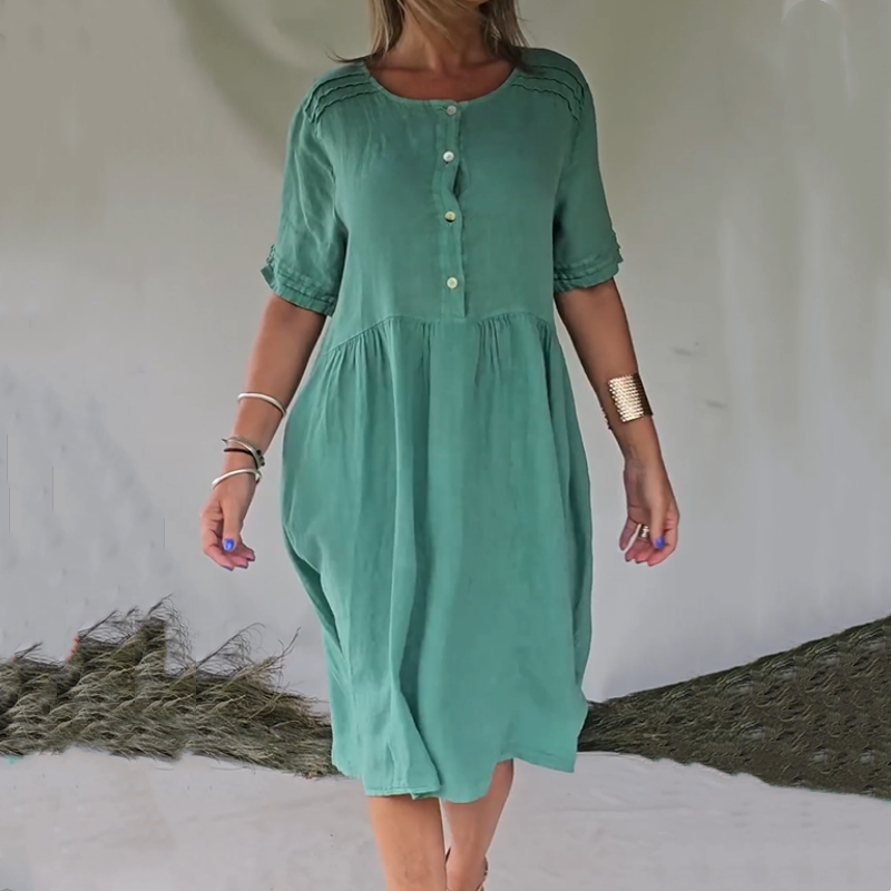 Lexi - Vestido Camisero De Estilo Retro