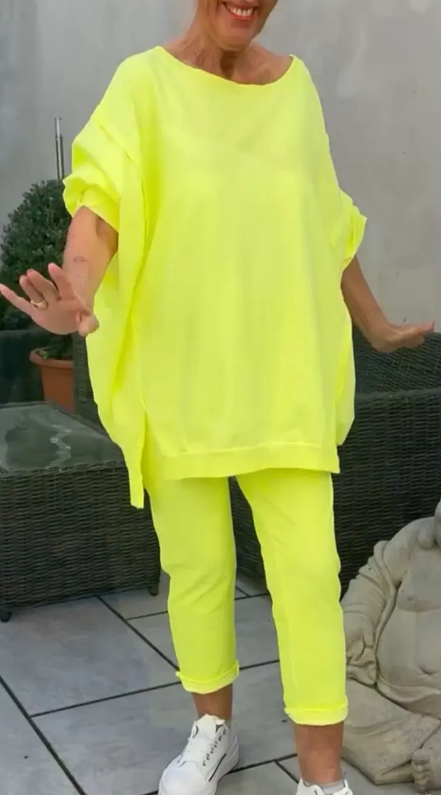 Esmaria - Conjunto Informal De Dos Piezas