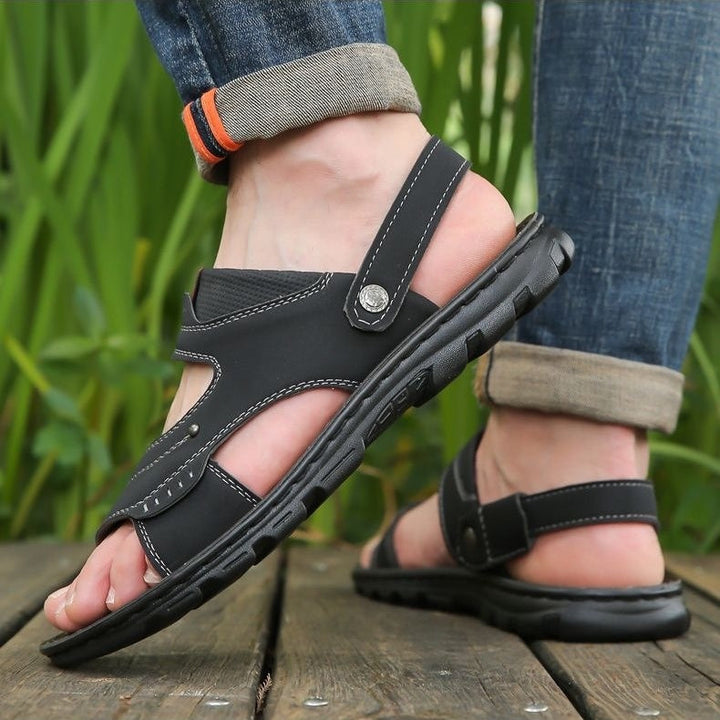 Haddin - Sandalias Con Correas Ajustables