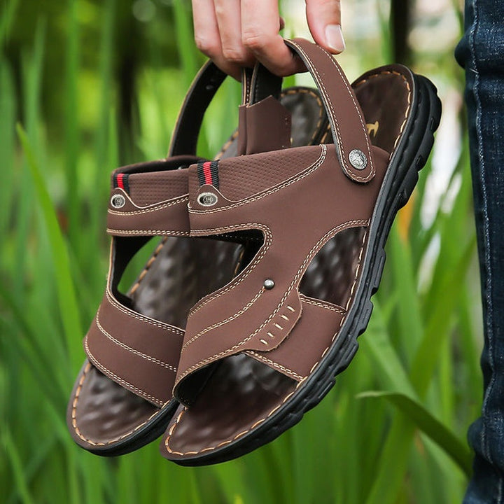 Haddin - Sandalias Con Correas Ajustables