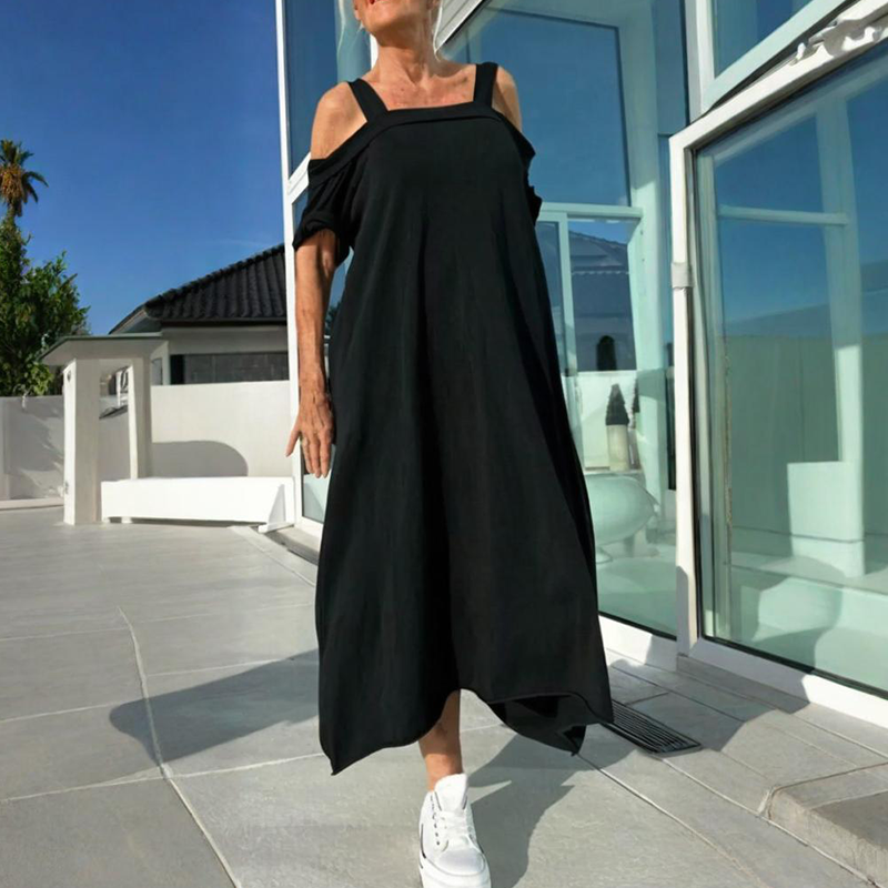 Mariyana - Maxivestido Sin Hombros