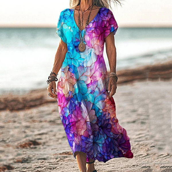 Lovisa - Vestido de Manga Corta Con Estampado