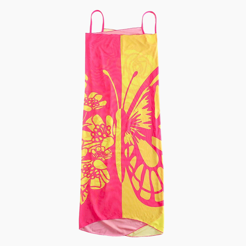 Melora - Pareo Con Estampado De Mariposas