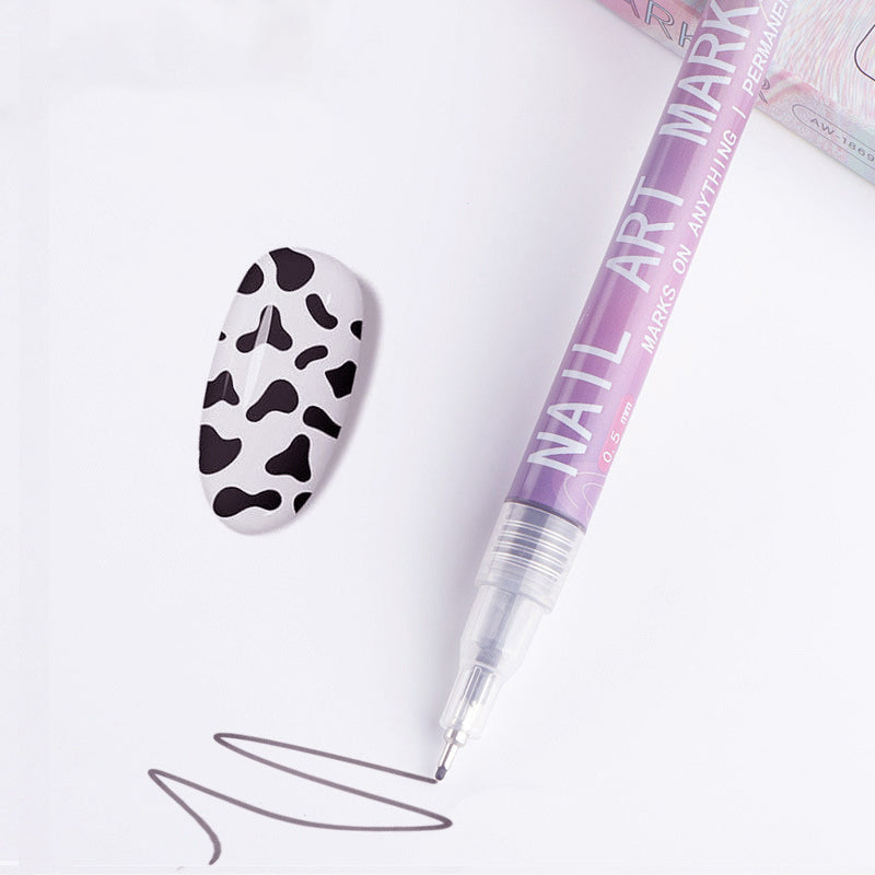 GlamSketch - Set De Rotuladores Para Nail Art En 12 Colores