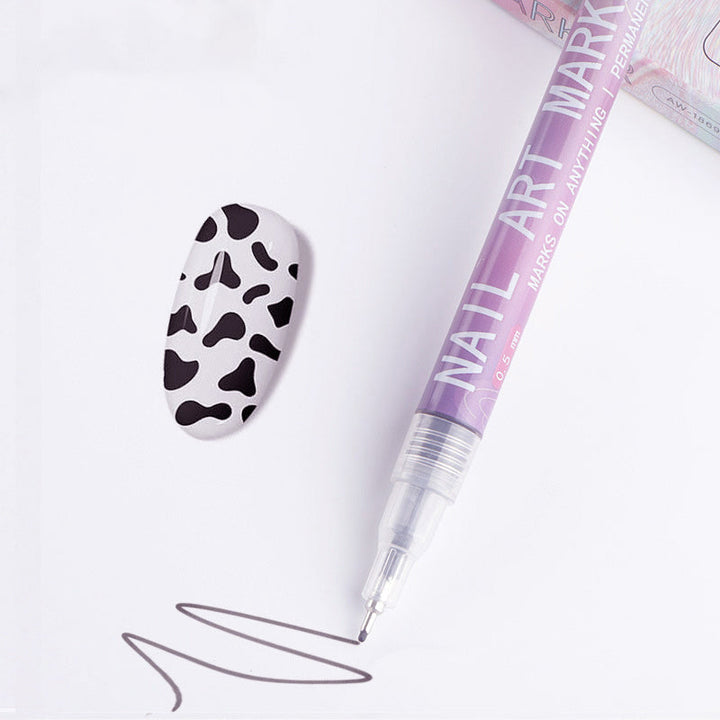 GlamSketch - Set De Rotuladores Para Nail Art En 12 Colores