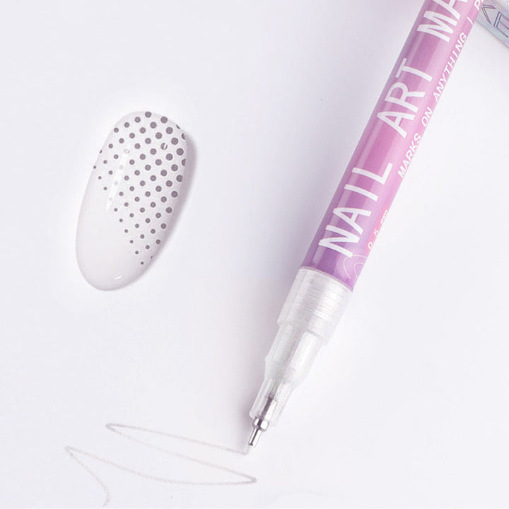 GlamSketch - Set De Rotuladores Para Nail Art En 12 Colores