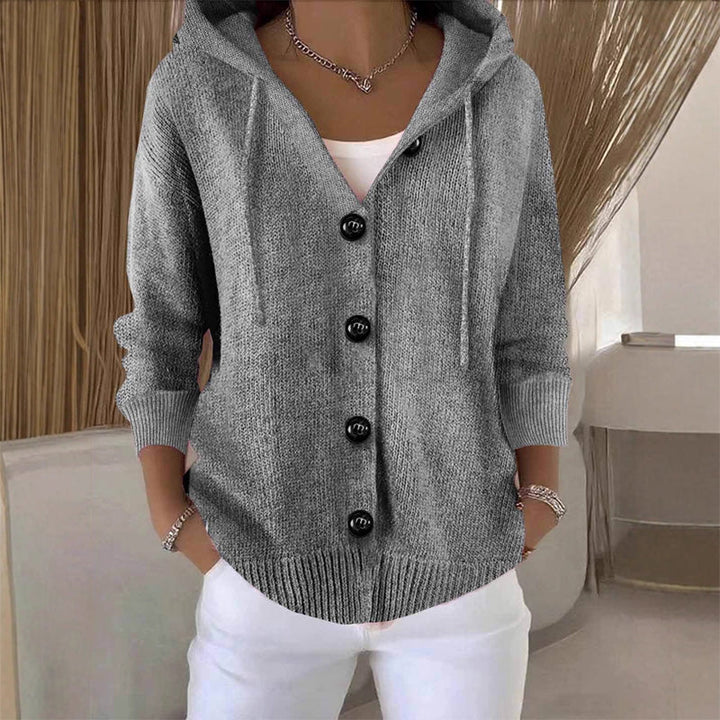 Kumari - Chaqueta Tipo Cárdigan de Manga larga Con Botones