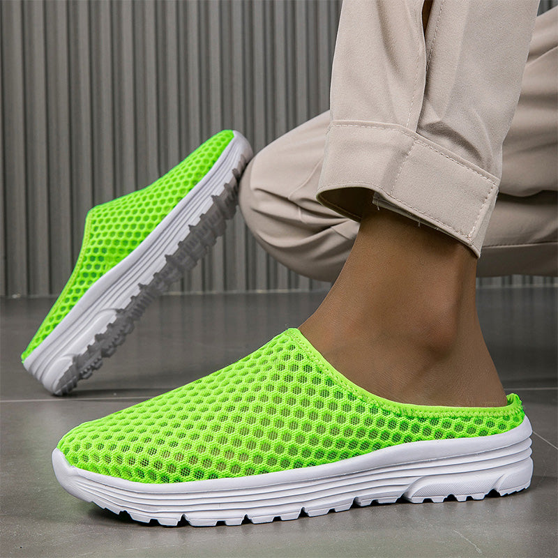 Nesrine - Zapatos Tipo Mule De Malla Transpirable