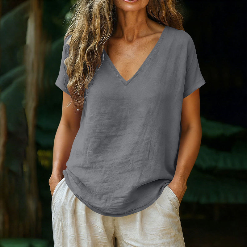 Norrah - Camiseta Con Cuello en V
