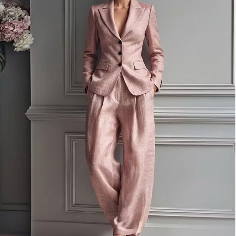 Malisa - Conjunto Elegante De Dos Piezas