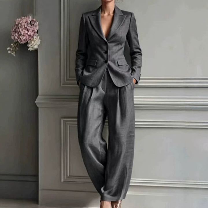 Malisa - Conjunto Elegante De Dos Piezas