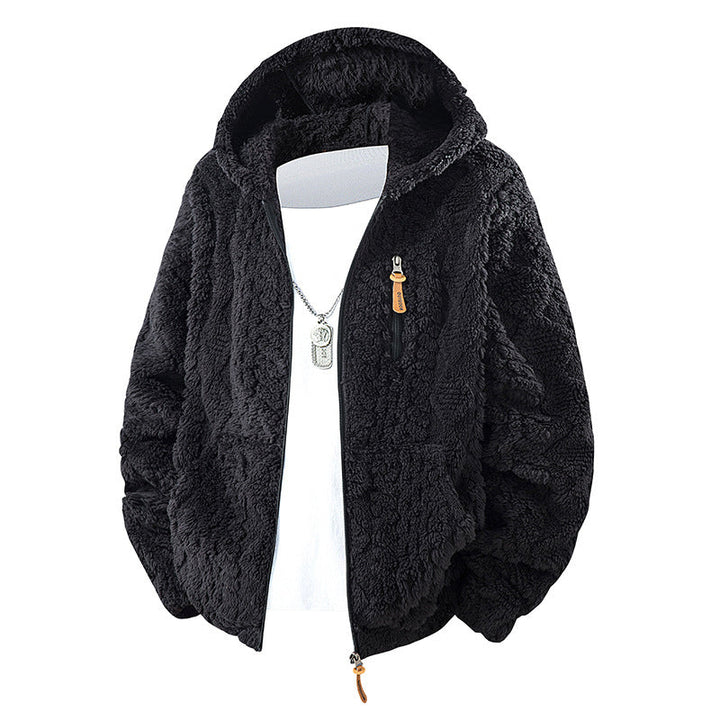 Quinten - Chaqueta De Forro Polar Con Capucha Y Cremallera Frontal