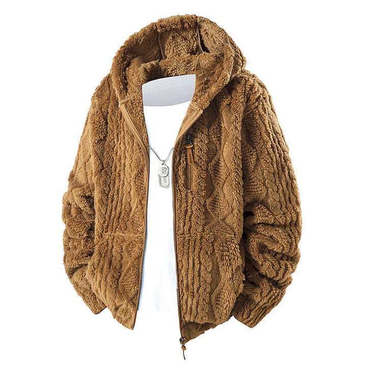 Quinten - Chaqueta De Forro Polar Con Capucha Y Cremallera Frontal