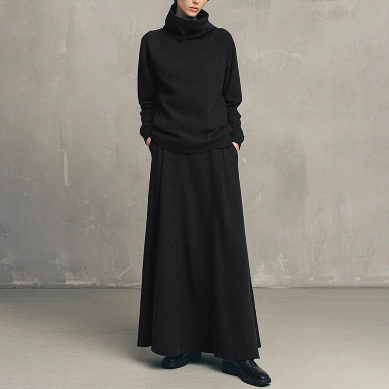 Gizem - Conjunto De Polo Y Falda Maxi