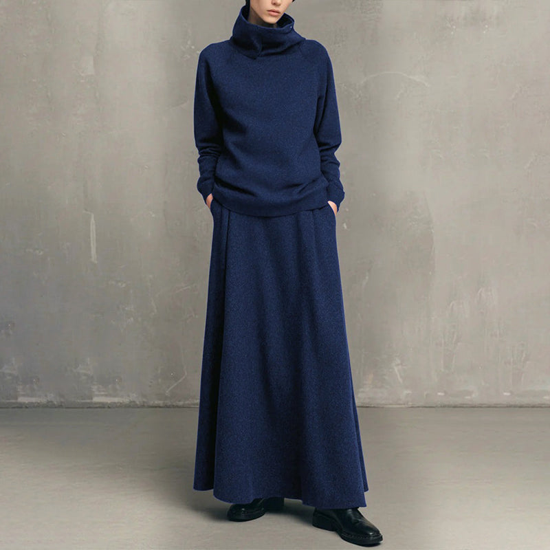 Gizem - Conjunto De Polo Y Falda Maxi