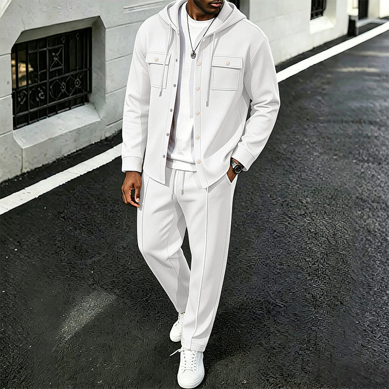 Waylon - Conjunto De Chaqueta Con Capucha Y Pantalones Con Estampado De Rombos