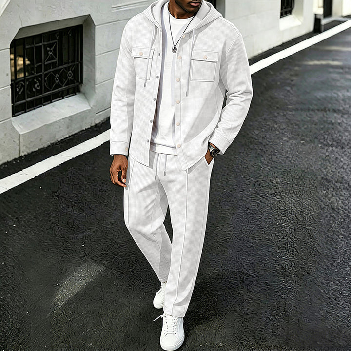 Waylon - Conjunto De Chaqueta Con Capucha Y Pantalones Con Estampado De Rombos