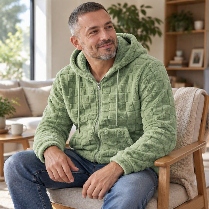 Sherman - Chaqueta Informal De Invierno Con Capucha Y Abrigada